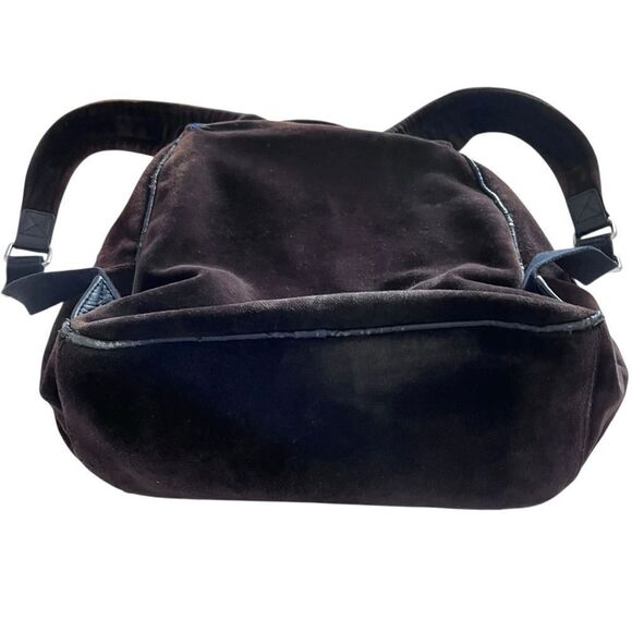 Juicy Couture Y2K Brown Velvet Backpack main image 5